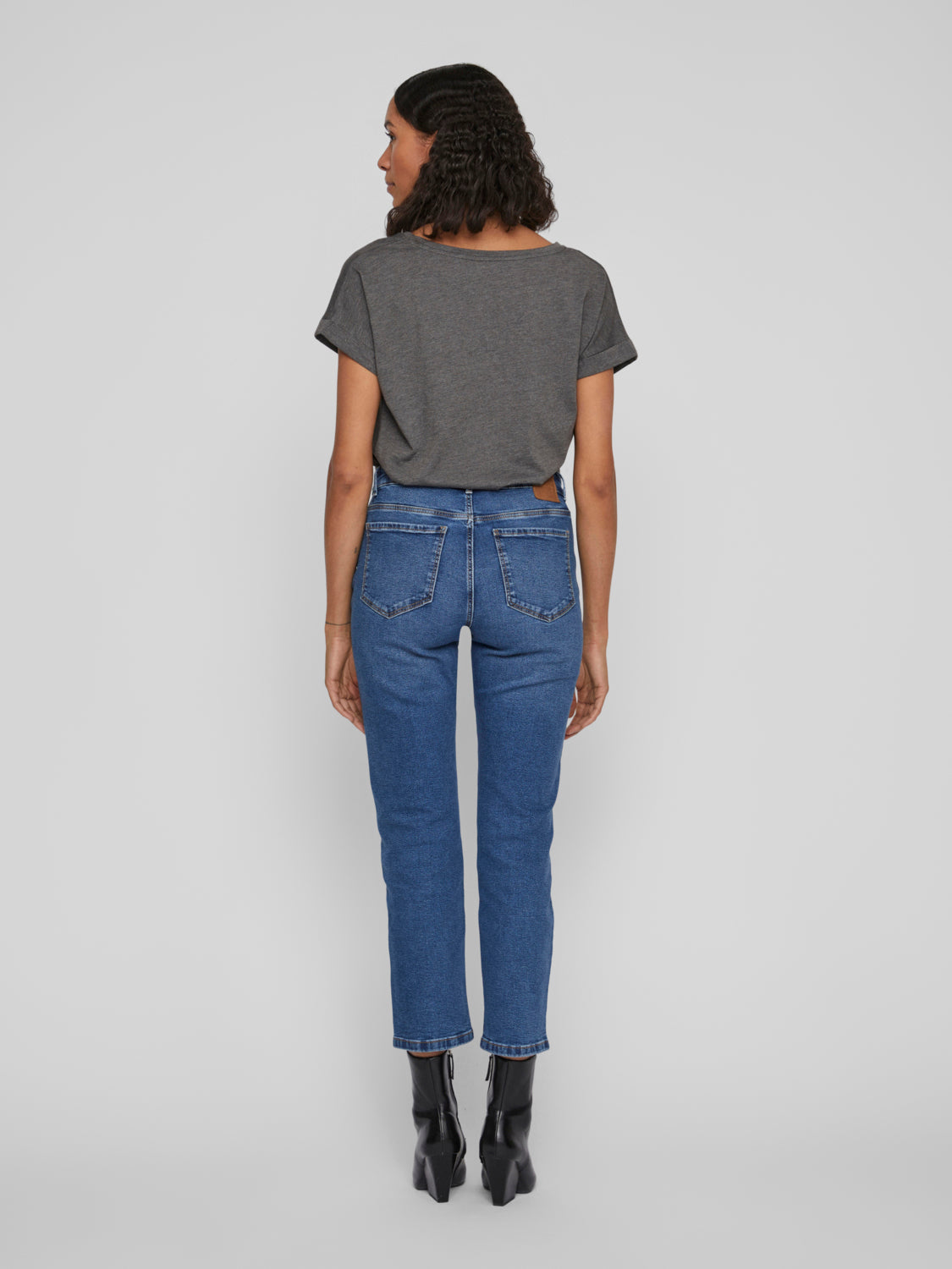 VIALICE Jeans - Medium Blue Denim